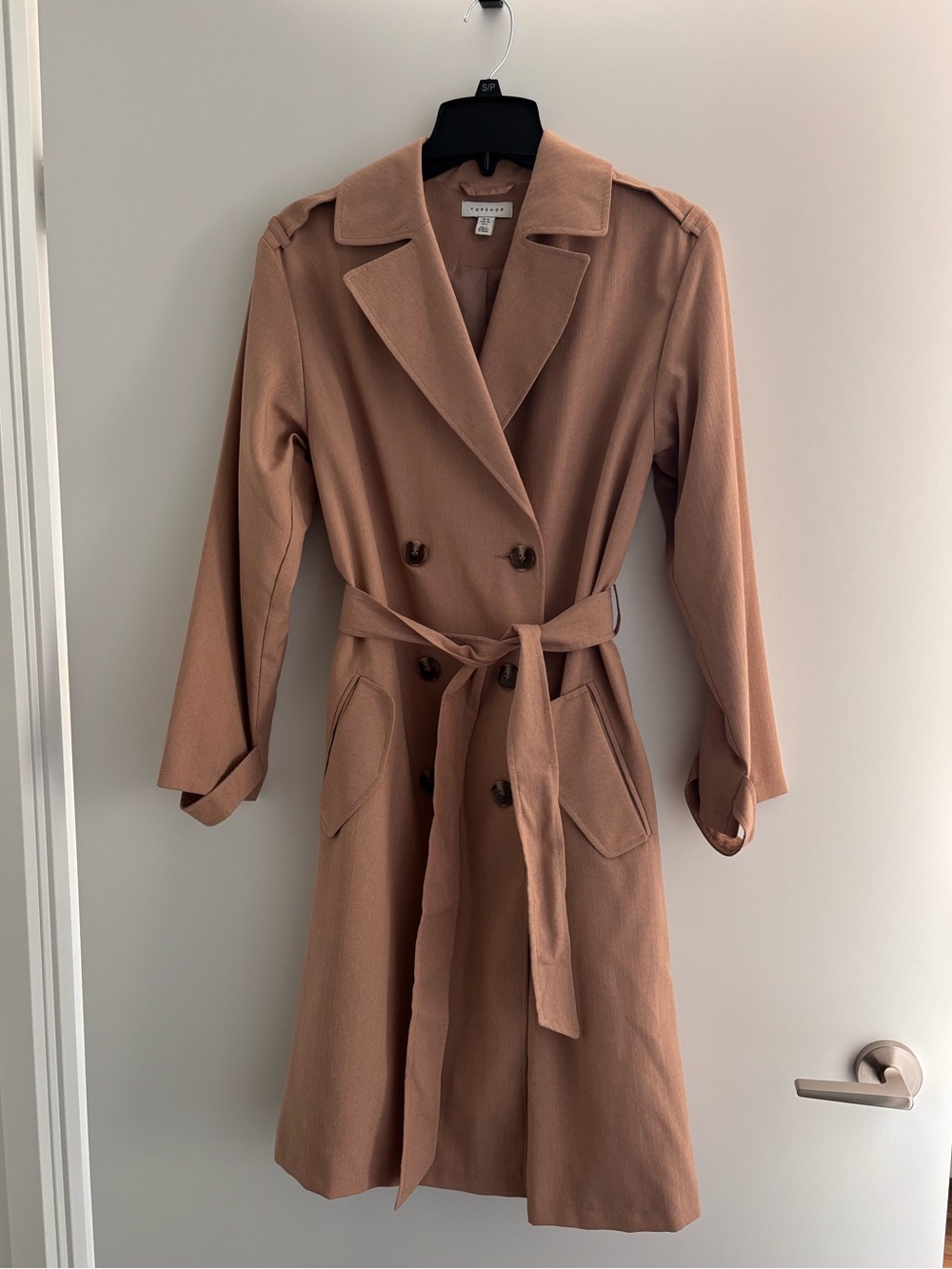 Topshop trench coat, size 6/small